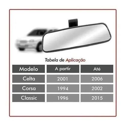 Imagem de Retrovisor Interno Celta Corsa Prisma Montana 2000 A 2013