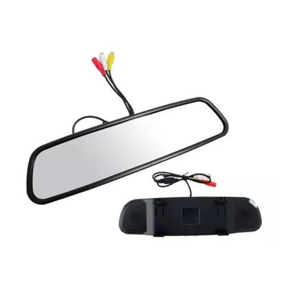 Imagem de Retrovisor Interno Espelho Tela 4.3 Polegadas Lcd E-tech