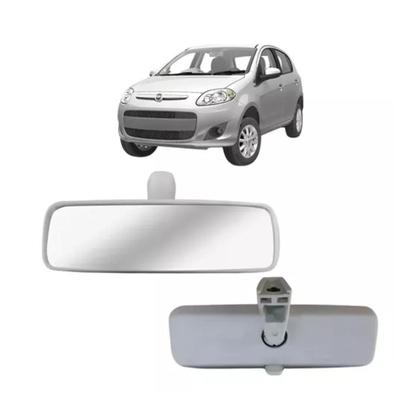 Imagem de Retrovisor Interno Palio Uno Siena Doblo Strada Mobi Fiorino Cinza