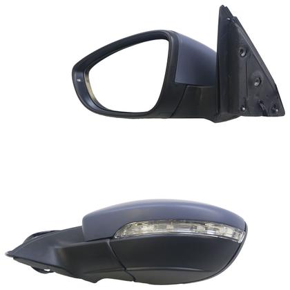 Imagem de Retrovisor Jetta 2011 2012 2013 2014 2015 2016 2017 2018 2019 Elétrico Com Pisca