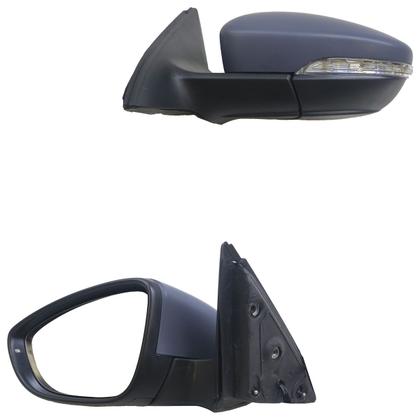 Imagem de Retrovisor Jetta 2011 2012 2013 2014 2015 2016 2017 2018 2019 Elétrico Com Pisca