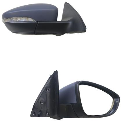 Imagem de Retrovisor Jetta 2011 2012 2013 2014 2015 2016 2017 2018 2019 Elétrico Com Pisca