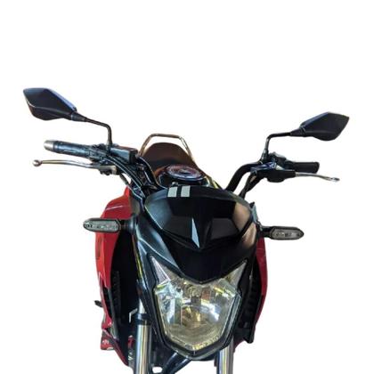 Retrovisor Mini Z400 Haste Longa Rebaixado Fixo Rosca Honda - AWA Imagem de Retrovisor Mini Z400 Haste Longa Rebaixado Fixo Rosca Honda