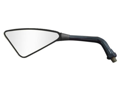 Imagem de Retrovisor Moto Esportivo Semelhante Rizoma  Rosca Universal Honda Preto Em Aço  Par  AWA