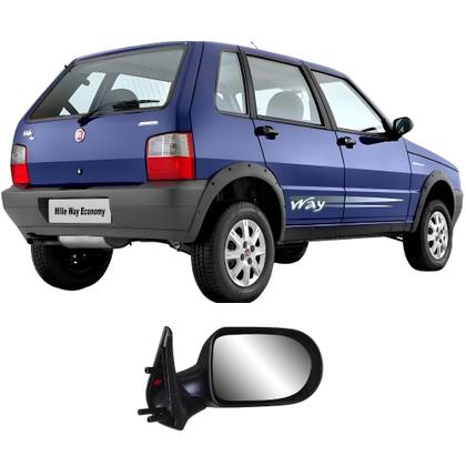 Imagem de Retrovisor Passageiro Sem Controle Uno Economy 2009 4 Portas