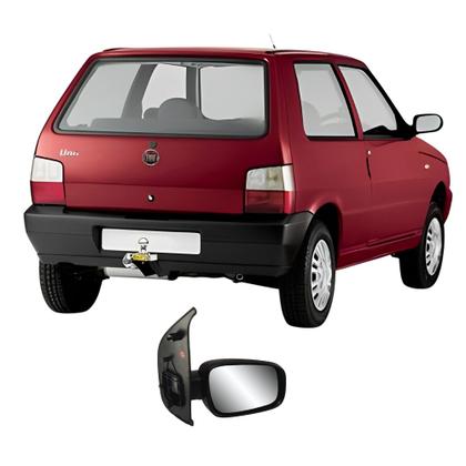 Imagem de Retrovisor Passageiro Sem Controle Uno Economy 2009 Em Diante