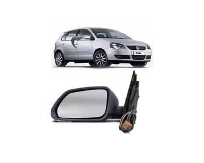 Imagem de Retrovisor Polo 2005 ate 2010 Eletrico com Piscas Lado Direito BapImports