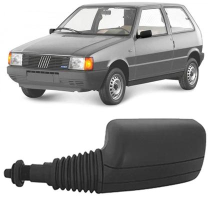 Imagem de Retrovisor Uno 85 a 88 2/4 Portas Preto Com Controle