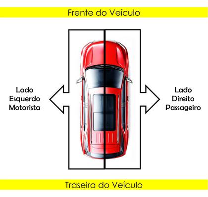 Imagem de Retrovisor Uno Fire 2 Portas 2001 a 2005 Sem Controle