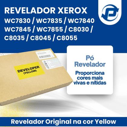 Imagem de Revelador yellow original xerox wc7830 / wc7835 / wc7840 / wc7845 / wc7855