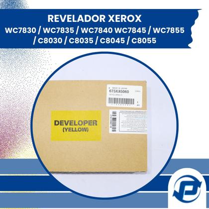 Imagem de Revelador yellow original xerox wc7830 / wc7835 / wc7840 / wc7845 / wc7855