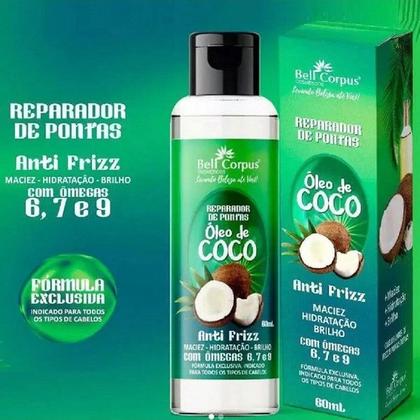 Imagem de Revenda 12 Tratamento Capilar Reparador de Pontas Óleo Coco