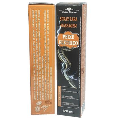 Imagem de Revenda Atacado 10 Spray Para Massageam Peixe Elétrico Arnica Castanha da Índia e Copaíba 120 ml