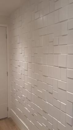 Imagem de Revestimento 3d de parede modelo geometrico placa 50cmx50cm
