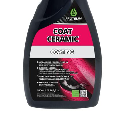 Imagem de Revestimento Cerâmico Coating Coat Ceramic 500ml Protelim