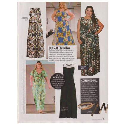 Imagem de Revista de Moda Molde E Cia Roupas Plus Size Tamanho Grande