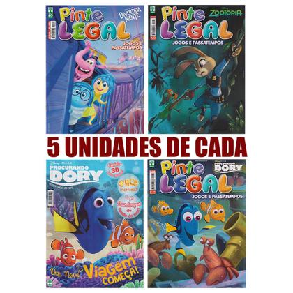 Imagem de Revista Infantil Disney Pinte Legal Kit Festa Aniversário