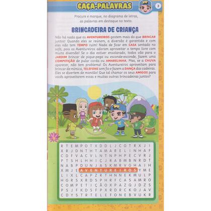 Imagem de Revista Infantil Picolé Passatempos Educativos Com Luccas Neto Ed. 03 Colorida Com 26 Páginas