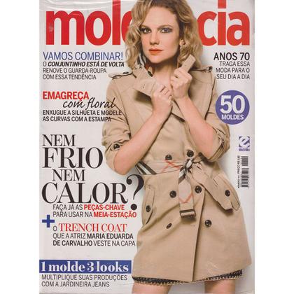 Imagem de Revista Moda Look Roupa Corte Costura Com Moldes - Kit 5 Volumes
