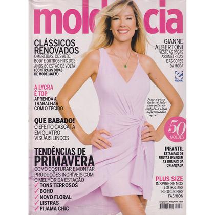 Imagem de Revista Moda Look Roupa Corte Costura Com Moldes - Kit 5 Volumes