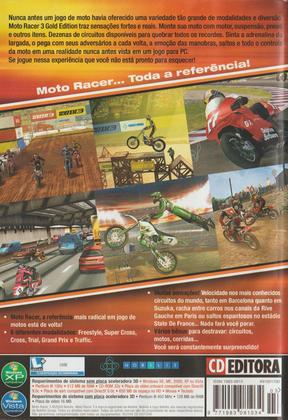 Imagem de Revista Moto Racer 3 Gold Edition para PC CD Games