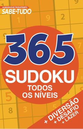 Imagem de Revista Passatempo Almanaque Sabe tudo: 365 Sudoku