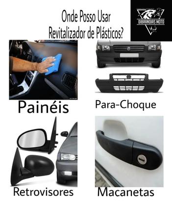 Imagem de Revitalizador Carro Moto Plásticos Borrachas E Carenagens