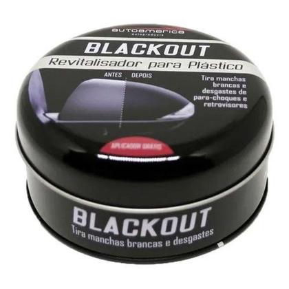 Imagem de Revitalizador De Plastico Blackout 100g Autoamerica