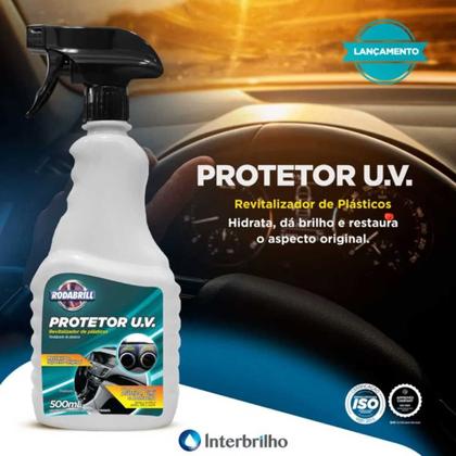 Imagem de Revitalizador de Plástico Protetor U.V. Rodabrill 500ml