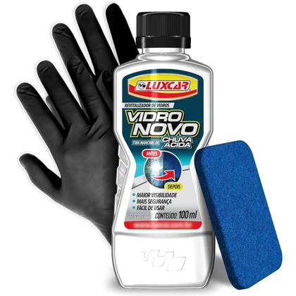 Imagem de Revitalizador De Vidros Vidro Novo Luxcar Remove Manchas