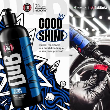 Imagem de Revitalizador Pretinho Pneu Borracha Selante Brilho Good Shine 500ml Dub Boyz