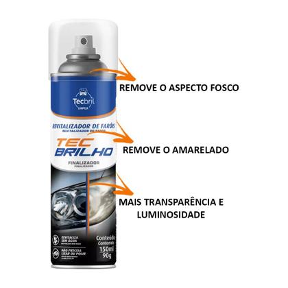 Imagem de Revitalizador Renova Farol Limpa Restaura Recupera Tecbril