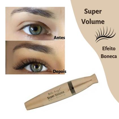 Imagem de Rimel Super Volume Efeito Boneca Mascara de Cílios 18ml Belle Angel