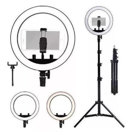 Imagem de Ring Light 10 Polegadas 26Cm Com Tripé