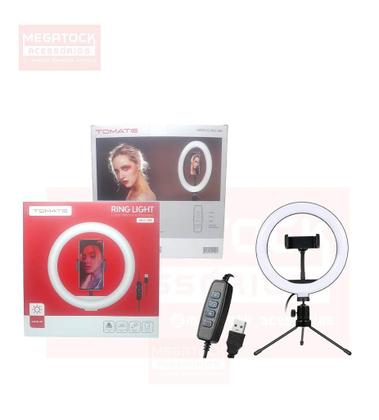 Imagem de Ring Light 10 Polegadas com Tripé Tomate MLG-080