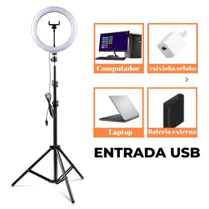 Imagem de Ring Light 10 Polegadas + Kit