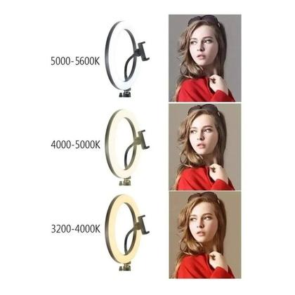Imagem de Ring Light 12 Polegadas Tripe com Suporte Celular 30cm