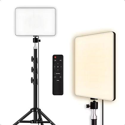 Imagem de Ring Light 19 Polegadas 55W Iluminador LED 3 Cores Bivolt Tripe 2mts