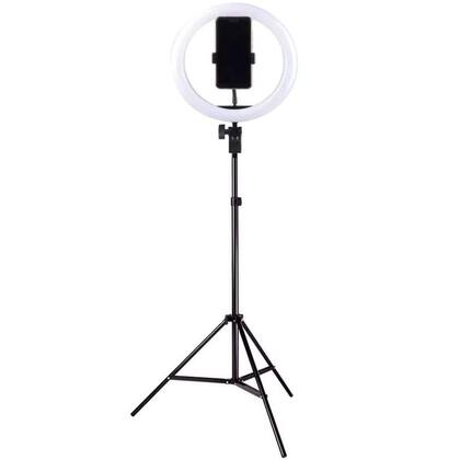 Imagem de Ring Light 26m Profissional Com Tripé 1,5 Youtuber Self