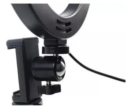 Imagem de Ring Light 6 Polegadas com Tripé de Mesa Usb Led ILuminador