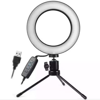 Imagem de Ring Light 6 Polegadas Portátil Iluminador Led