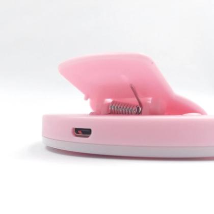 Imagem de Ring Light Clipe de LED Importado para Smartphone, Tablet e Notebook - Cor Rosa