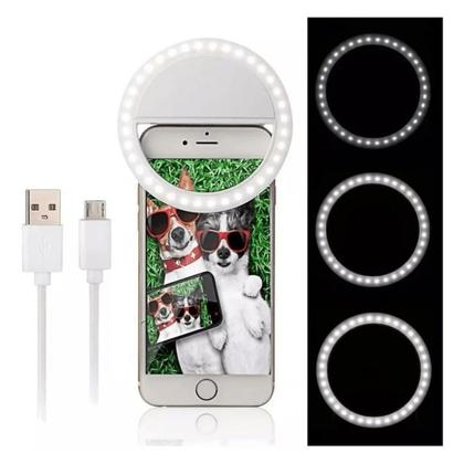 Imagem de Ring Light  Clipe Para Selfie  video E Maquiagem 3 Níveis SG-11