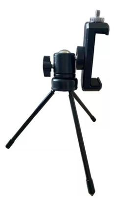 Imagem de Ring Light De Mesa 16Cm Com Tripé + Suporte De Celular