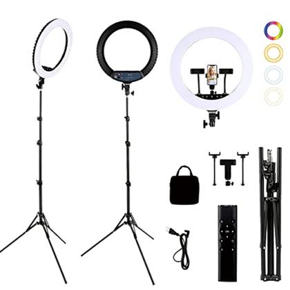 Imagem de Ring Light Iluminador Ringlight Hing Light Led Profissional 18 polegadas 46cm