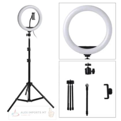 Imagem de Ring Light Led 10 Polegadas 26Cm Com Trípe Para Gravaçao Boa