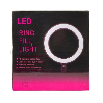 Imagem de Ring Light Led Portátil 26cm Suporte Celular 10 Polegadas + Tripé 1,10m