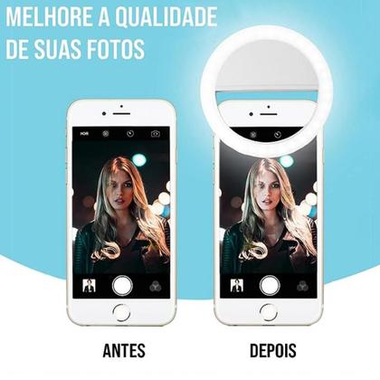 Imagem de Ring Light Luz Pra Selfie E Fotos Flash Celular Blogueiras