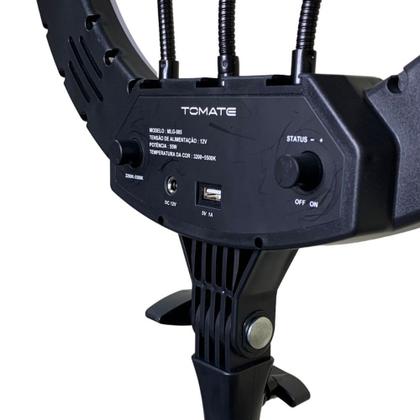 Imagem de Ring Light Original Tomate 18 Polegadas Grande + Tripé 2 Mts