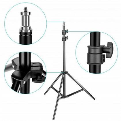 Imagem de Ring Light Profissional 12 Polegadas KIT com Tripe 2 Metros - OR-PL300 KIT